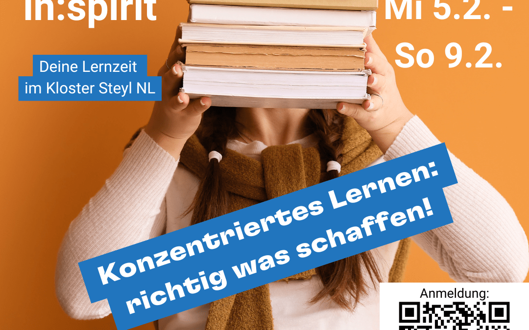 study in:spirit | Lernen im Kloster (4 Tage XL – Mi 5.2. – So 9.2.25)