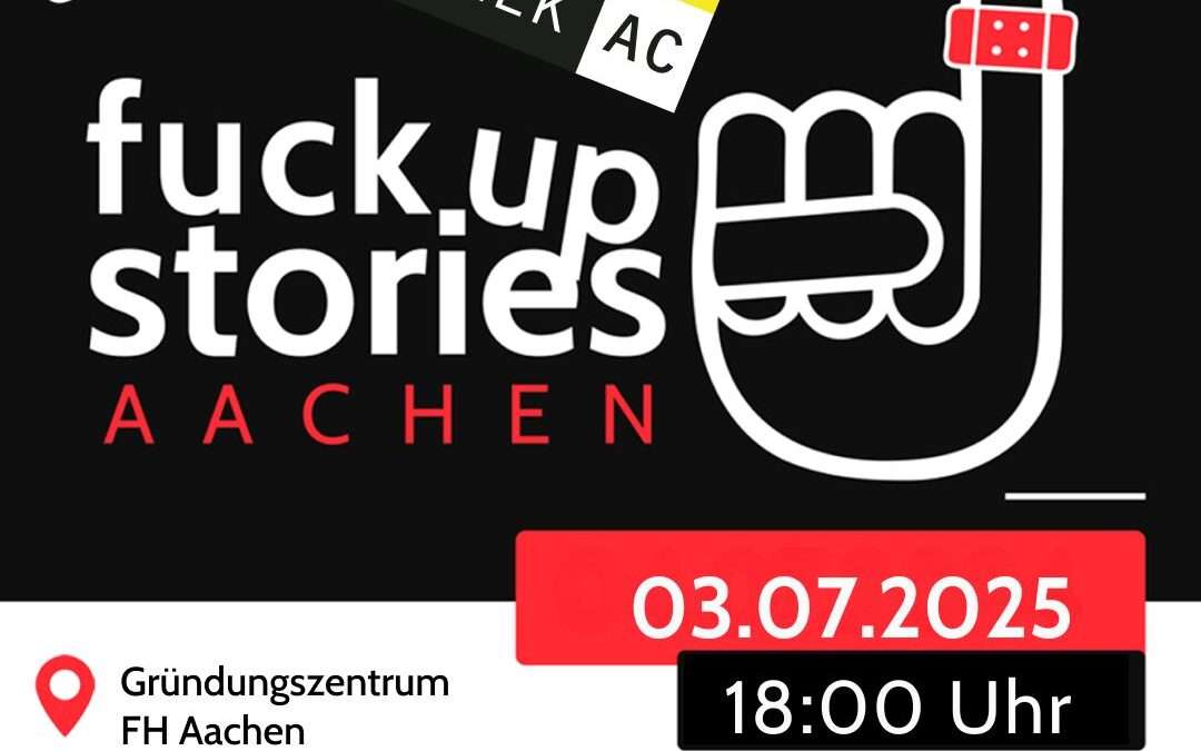 💥 What if failure isn’t the end – but the best part of the story? Let’s talk about it! Bei den Fuck Up Stories – Startup Edition reden Gründer:innen ganz offen über das, was sonst verschwiegen wird:👉 falsche Entscheidungen👉 geplatzte Ideen👉 und was sie daraus gelernt haben.