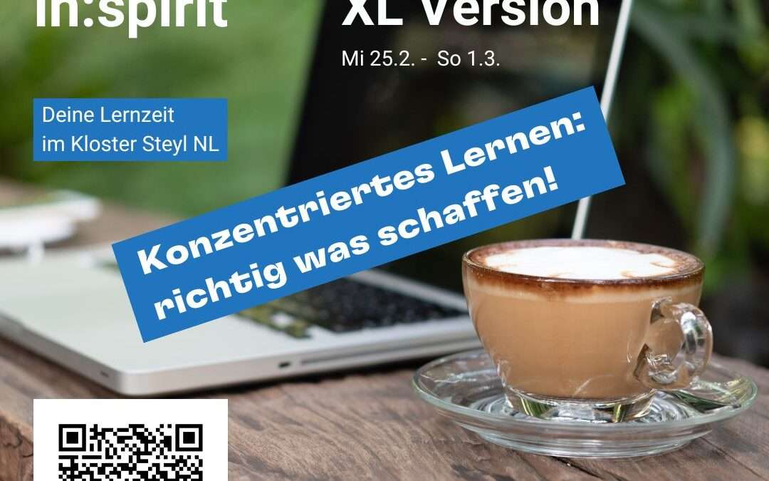 Konzentriertes Lernen – Study in:spirit – Frühjahr 2026