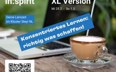 Konzentriertes Lernen – Study in:spirit – Frühjahr 2026
