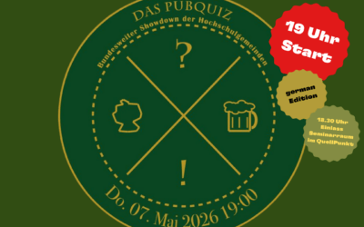Pubquiz – 7.5. 19h – jetzt anmelden