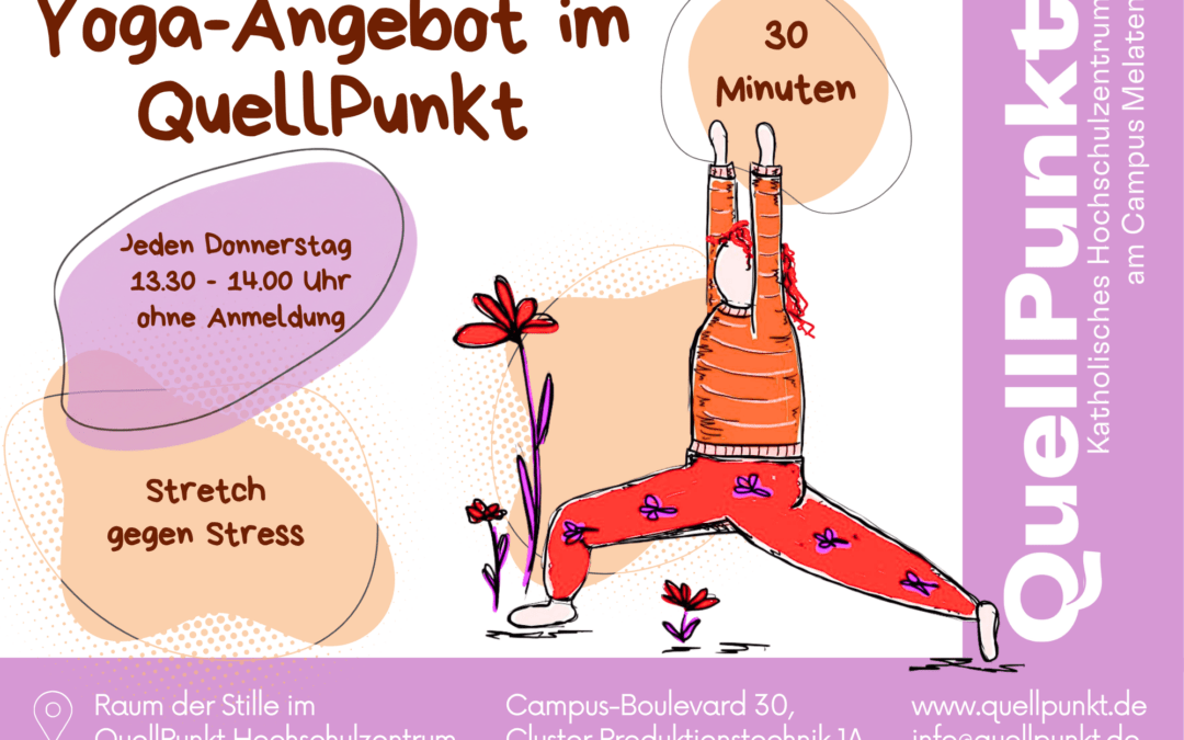 Yoga-Angebot im QuellPunkt startet am 24.9.