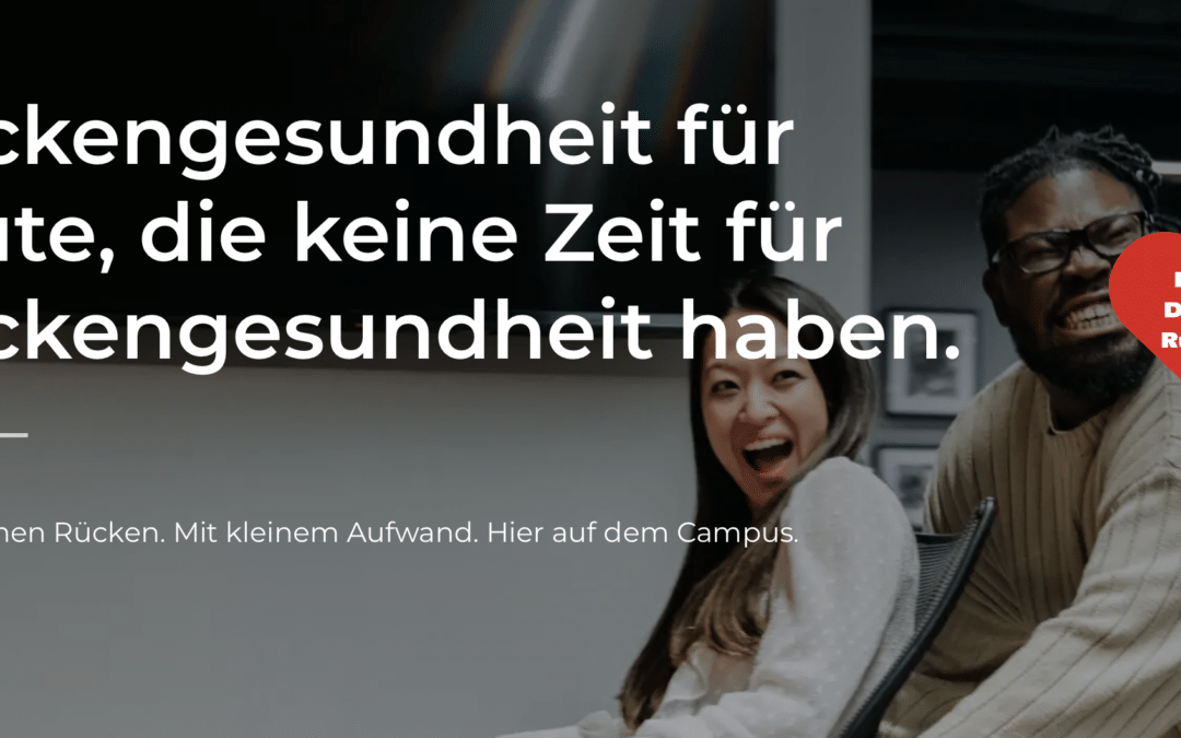 Rückenschmerzen? Tickets jetzt buchbar! Save the date: 25.11.26